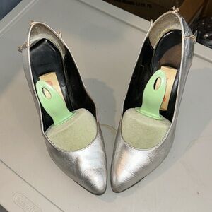 BACCI silver heels